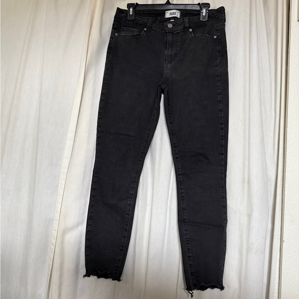 Paige Jeans size 31 Skinny with frayed hem, great condition